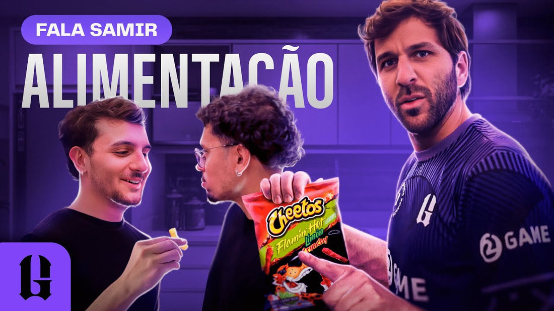 What are the boys eating?