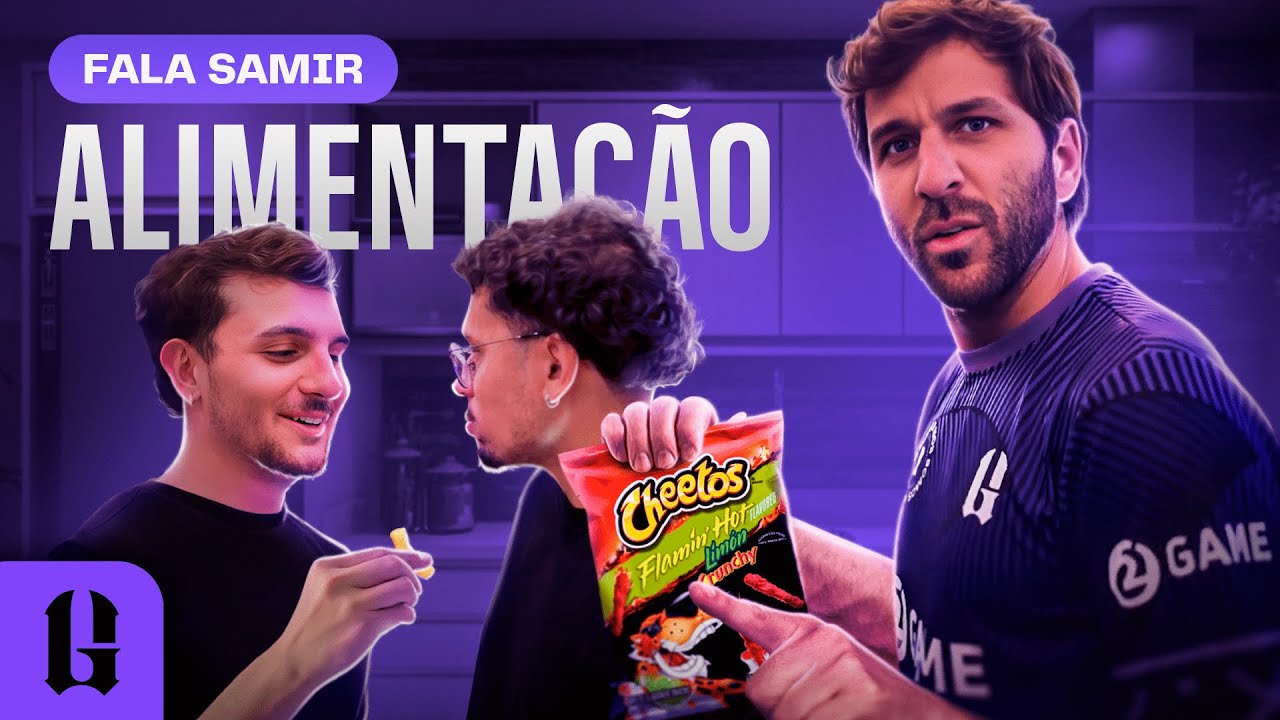What are the boys eating?