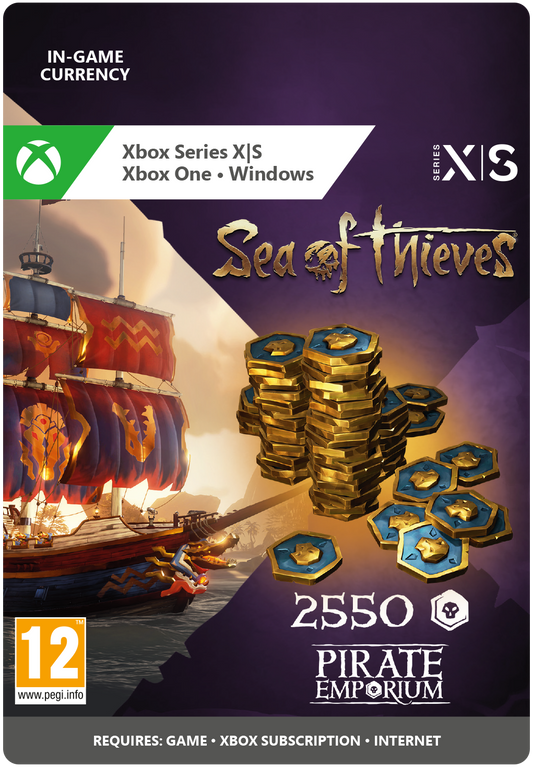 Sea of Thieves Captain’s Ancient Coin Pack – 2550 Coins