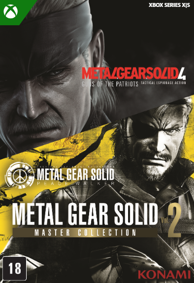 XBOX METAL GEAR SOLID MASTER COL. Vol2