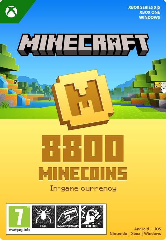 Minecraft Minecoins: 8800 Coins