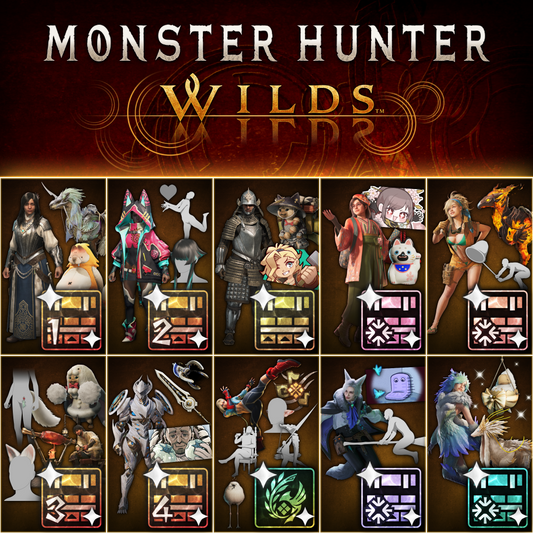 Monster Hunter Wilds Cosmetic DLC Collection